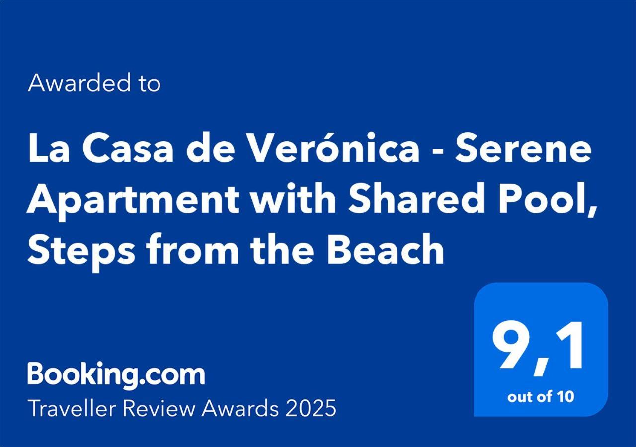La Casa De Veronica - Serene Apartment With Shared Pool, Steps From The Beach トレビエハ エクステリア 写真